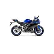 【貝爾摩托車精品店】YAMAHA Akrapovic R15 MT15 V4 蠍子管 鈦合金尾段 白鐵前段 子管 全段