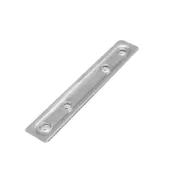 (店+)直板鐵 一型鐵片 4吋 厚1mm 直型固定片 固定鐵片 直鐵 平鐵 加強 補強 中崙五金
