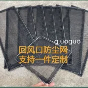 【台灣熱賣】中央百葉窗進氣濾網、防塵櫃回風口、底盤空調尼龍濾網 店長推薦