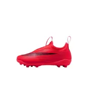 (店+)【NIKE 耐吉】IO1486-600 NikeMercurial Vapor 17 Club MG 多場地穩固貼合舒適抓地 低幫 足球鞋 兒童款