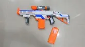 NERF Retaliator復仇者四合一衝鋒槍+彈匣X2+前管+握把+狙擊鏡+後托
