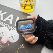 🔥下殺價🔥 噁搞杜蕾斯耳機套適用Airpods1/2代保護套軟蘋果pro2耳機殻3新3