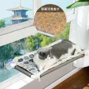 木語家居 貓吊床 貓吊床貓床吸盤式貓咪掛窩掛床貓窩窗戶玻璃窗台寵物用品曬太陽【MJ194453】