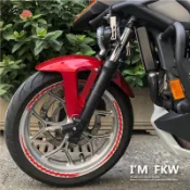 反光屋FKW 17吋 闇龍 龍 3M反光輪框貼 4色可選擇 機車重機檔車輪圈貼 R3 GSX CBR500R 酷龍