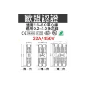 (店+)歐盟認證 安規認證 撥桿式連接器 燈具連接器 接線端子 接線盒 電線連接器 接線器 萬用電線連接