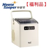 【福利品】妙管家 微電腦全自動觸控極速製冰機(燕麥白) HK-003GR 桌上型 可自動清洗 戶外露營 家用
