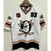 NHL DUCKS 短袖 曲棍 球衣 嘻哈 尺碼S~XL