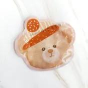 台灣現貨🍱毛帽小熊包裝袋 自立袋 餅乾袋 聖誕節包裝袋 烘焙包裝 包裝袋 聖誕節包裝 夾鏈袋 牛軋糖袋 糖果袋