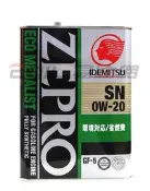 【易油網】【缺貨】IDEMITSU 0W20 ZEPRO ECO SN 日本出光 全合成機油 4L 油電車