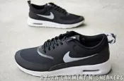 【HYDRA】NIKE WMNS AIR MAX THEA 黑白 網布 黑銀 無縫線 慢跑鞋 【599409-007】