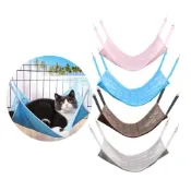 (店+)【LIKE PET】冰絲涼感吊床 (透氣不悶 貓吊床 冰絲墊 寵物涼墊 透氣床墊 籠內吊床)