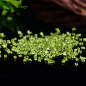 協貿國際日用品生活3館 天然橄欖石碎石水晶消磁石粘貼裝飾花瓶花盆栽水族魚缸造景底砂