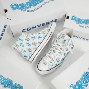 Converse 休閒鞋 All Star HI 男女鞋 白 藍 哆啦A夢 聯名 帆布鞋 [ACS] A15791C