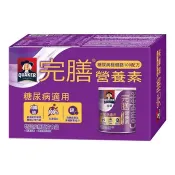 【Costco好市多】桂格 完膳營養素 糖尿病穩健鉻100配方 360公克 X 6罐 Quaker Nutrition Food Diabetic Formula 360 g X 6-Can