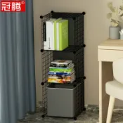 協貿國際日用品生活5館 夾縫書柜落地簡易窄小型桌上宿舍30CM置物柜鐵藝飄窗柜窄縫小書架