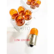 《MOTO車》方向燈泡 12V10W 1156 斜角 平角  橘黃光 鎢絲 鹵素 傳統 燈泡 G16