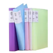 (店+)【喵汪森林】A4資料夾20頁(A4 資料夾 文件夾 20頁 40頁 60頁 透明內頁袋)