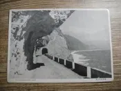 43年 蔣總統六秩晉八華誕紀念戳片 郵政明信片 臺灣蘇花公路