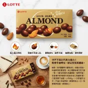 台灣現貨 快出 韓國 Lotte 樂天 杏仁巧克力球 韓國杏仁果 零食 巧克力