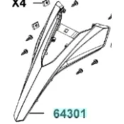 材料王⭐光陽 G6150.G6 150.LHJ3 原廠 面板.前擋板.擋風板