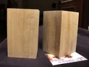 協貿國際日用品生活2館 金絲楠木印章(大號70mm章料) 碳化木篆刻印料木雕印璽木質方章