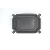 🔺現貨零售🔺瑞力扣 PP底 透明蓋 可扣八角餐盒 單格 雙格 微波餐盒 黑色餐盒 自扣式餐盒 八角便當盒 塑膠盒 油飯盒