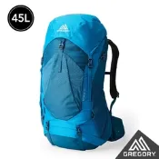 Gregory 官方旗艦 45L STOUT 登山背包 登山包 界限藍 透氣 可調式 可調整 背板 水袋包 透氣肩背帶 臀帶 睡袋夾層