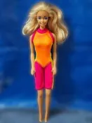 BARBIE/芭比 MATTEL/美泰 興趣收藏好貨 Gold Coast Barbie古董娃娃注意：個人收藏自然泛