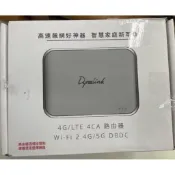 已經通過測試 原裝全新未拆封 華碩子公司 4CA 分享器 Dynalink RTL6100W 雙頻4G路由器 SIM卡。
