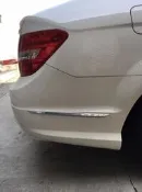 ~圓夢工廠~ Benz C-W204 C180 C200 C250 C300 2011年後 鍍鉻後保桿飾條