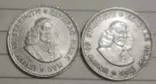 外國銀幣 南非銀幣 保真包老 1962 1964年20分銀幣二枚 11.3克 單枚售 收藏送禮
