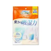 【日本ST雞仔牌】Clear高吸濕力家庭用收納櫃直立式除濕劑1入/橘袋(吸濕量350ml輕巧放置型防潮包衣櫃乾燥劑)