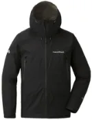 ├登山樂┤日本 mont-bell Rain Trekker JKT 男款雨衣 黑 # 1128648BK