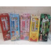 🌈正版授權文具組🌈迪士尼4件文具組 迪士尼公主 米奇維尼麥坤 玩具總動員 三麗鷗 庫洛米大耳狗美樂蒂漢頓 鬼滅之刃文具組