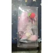 初音未來 MIKU 樱花 坐姿 絨毛 布偶 娃娃 16cm