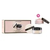 即期品【LAURA MERCIER 蘿拉蜜思】甜漾聖誕 煥顏透明柔霧蜜粉組(定妝/控油/持妝/送禮/禮盒/交換禮物/聖誕節