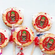(店+)⚠️2日出貨 關公麥芽餅 關聖帝君祝壽 祈福平安餅 扎絲簡版 古早味麥芽餅 拜拜必備 神尊麥芽餅 g4242
