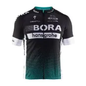 CRAFT 瑞典 BORA Hansgrohe 短袖男車衣【車隊版】1906104-9999 黑/綠