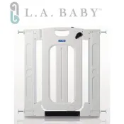 【PChome 24h購物】【美國 L.A. Baby】雙向自動上鎖安全門欄/圍欄/柵欄(贈兩片延伸件) R99N