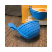 (店+)CHENset K012 KUSO 小船造型 矽膠 煮蛋器 廚房 水煮蛋 水波蛋 模具 水波蛋船 白煮蛋器 交換禮物
