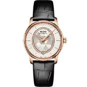 MIDO 美度 官方授權 Baroncelli 永恆晶燦鑲鑽女錶 周年慶獻禮 送禮推薦-34mm M0072073611600