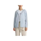 (店+)【Columbia 哥倫比亞】Columbia哥倫比亞 城市戶外系列 拒水防曬UPF50+連帽拉鍊夾克外套 女款 藍色