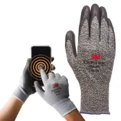 3M Touch 舒適型觸控手套 止滑手套 (灰色/防滑耐磨) 3M手套 一雙入
