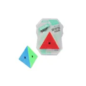 (店+)三角形魔術方塊 三角形魔方 螢光色 /一個入1807 等邊10cm 魔方戰隊 正三角形4面