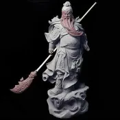 【樸緻精品】陶瓷關公神像 關聖帝君 義薄雲天 正氣凜然 法像莊嚴（GA-2368） 