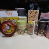 蛋黃哥,Kitty,Net Net,open將／三麗鷗玩味梅森杯／kitty，米奇不鏽鋼保溫杯