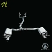 IPE 高流量帶三元催化頭段 當派 排氣管 BENZ/AMG C43 / C400 / C450（W205）底盤【YG】