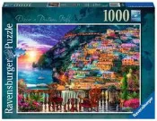 睿思拼圖1000片 波西塔諾義大利風景 德國進口成人益智玩具 紓壓禮物