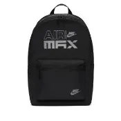 【NIKE 耐吉】背包 書包_中性_NK HERITAGE BKPK AIRMAX_黑色 (IM7436010)