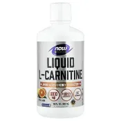 【iHerb】NOW Foods, 運動系列液體左旋肉鹼，柑橘味，32 液量盎司（946 毫升）